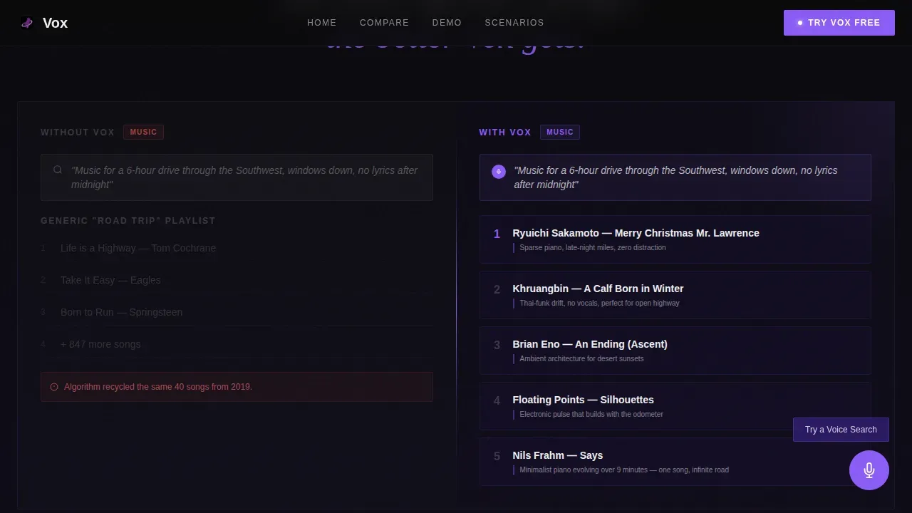 AI for Entertainment Comparison Website Template