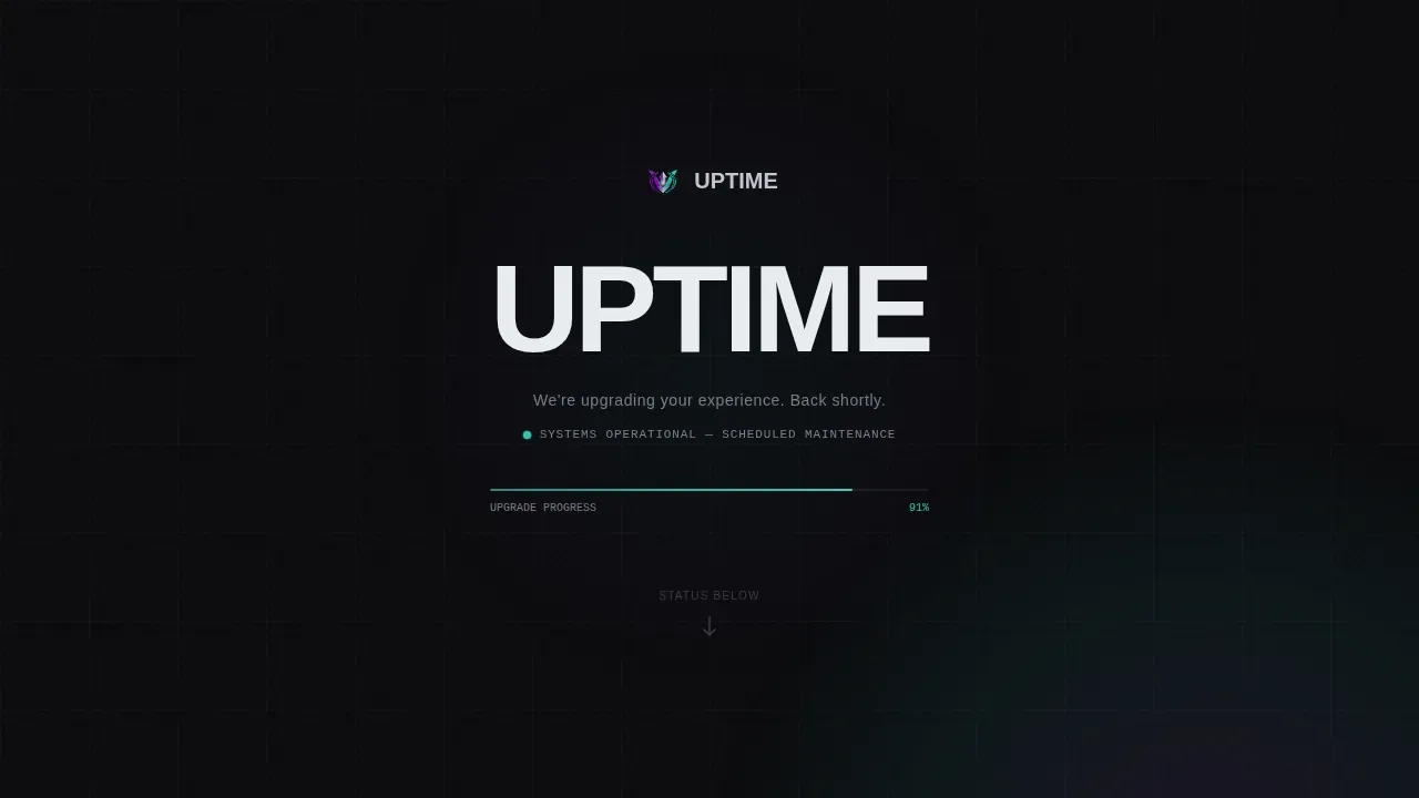 Consulting Firm Site Maintenance Trust Signal Website Template