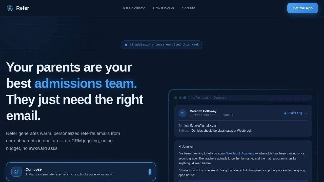 Smart Referral Program Landing Page Template