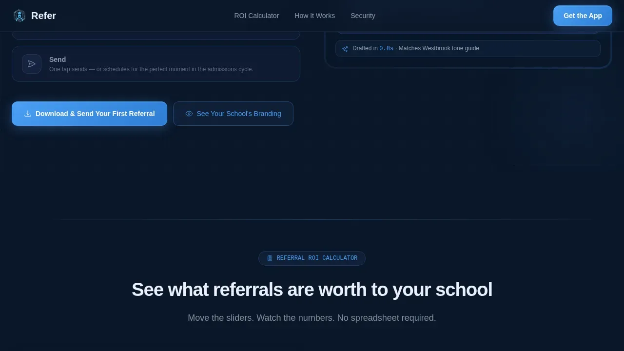 Smart Referral Program Landing Page Template