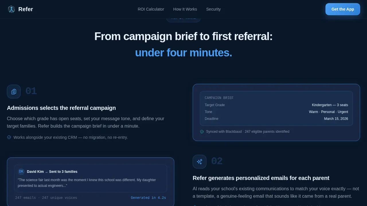 Smart Referral Program Landing Page Template