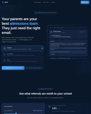 Smart Referral Program Landing Page Template