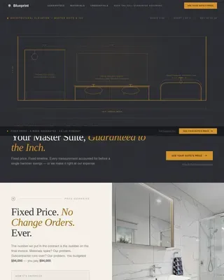 Premium Master Renovation Landing Page Template
