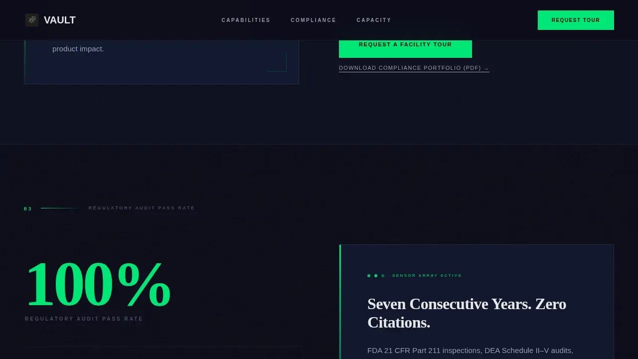 Advanced Pharmaceutical Storage | Free Website Template | Rocket