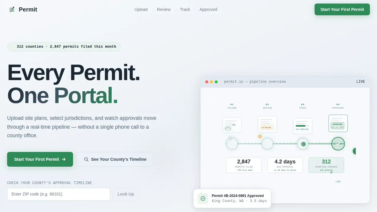 Digital Government Services Reviews & Social Proof Website Template