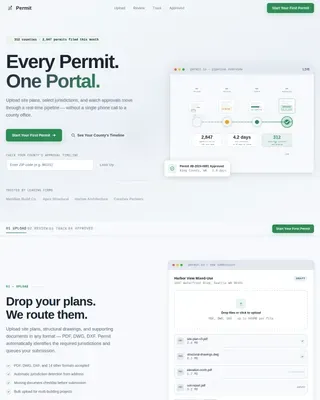 Digital Government Services Reviews & Social Proof Website Template