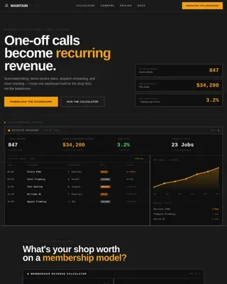 Bold Brutalist Membership Management Landing Page