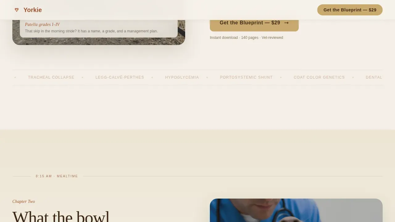 Health Genetics Blog Landing Page Template | Family First