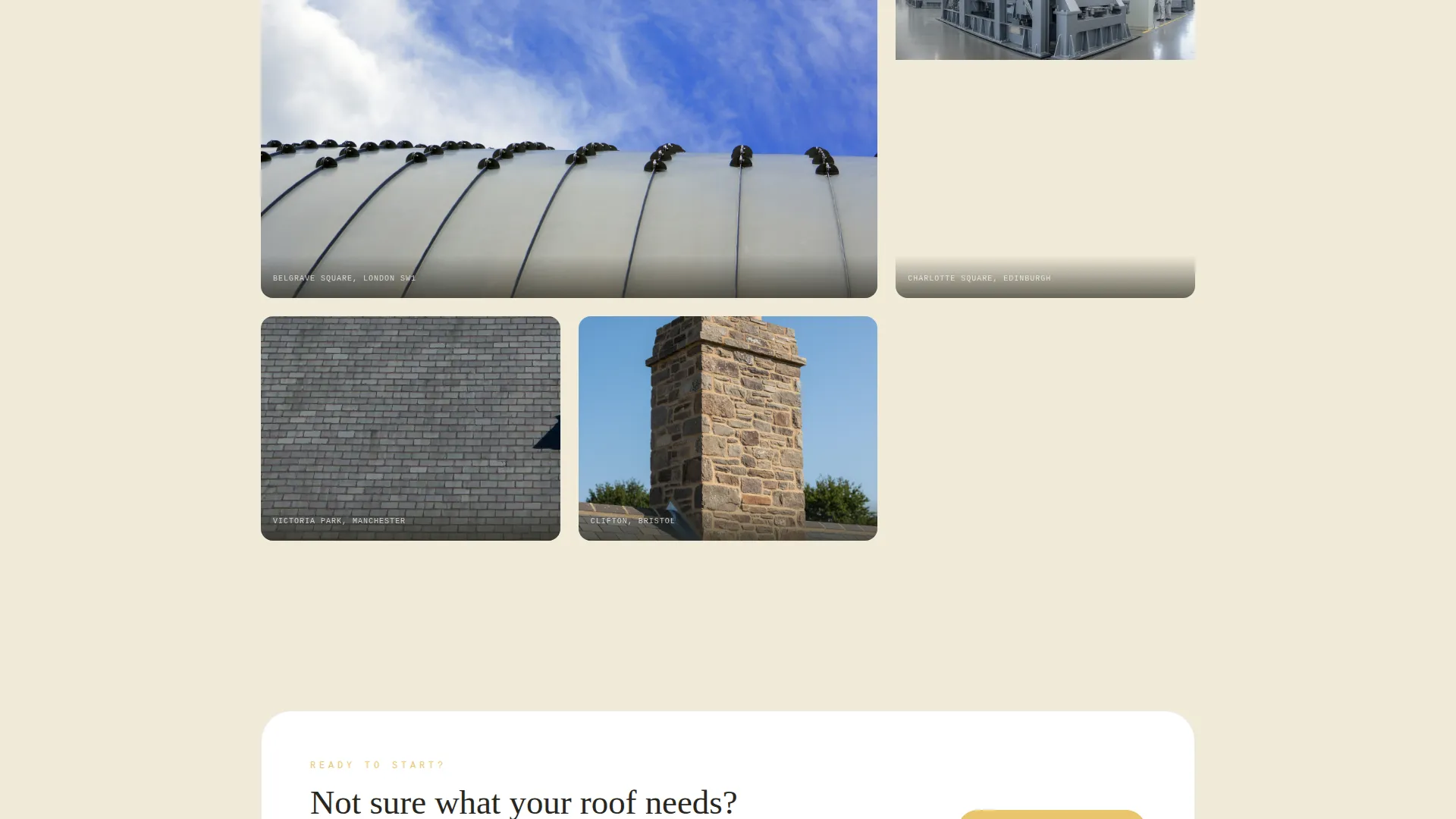 Zinc Restoration Landing Page Template