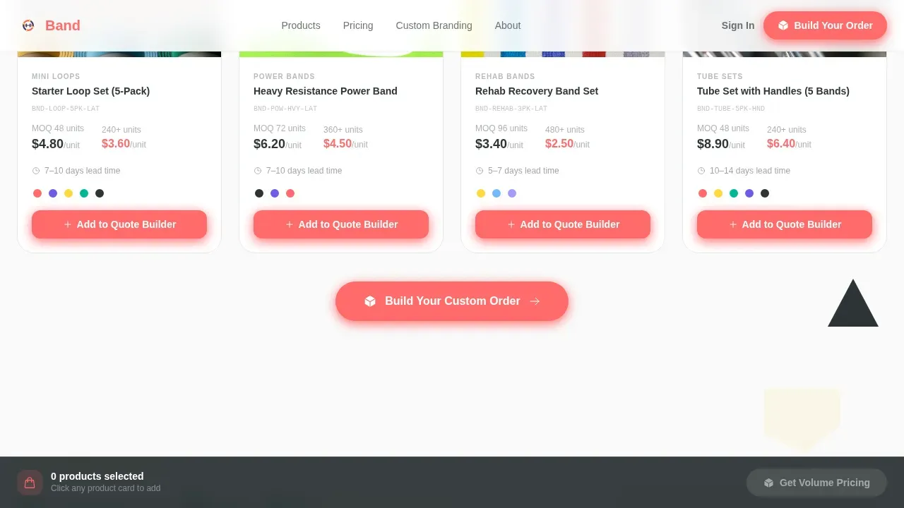 Dynamic Fitness Equipment Landing Page Template