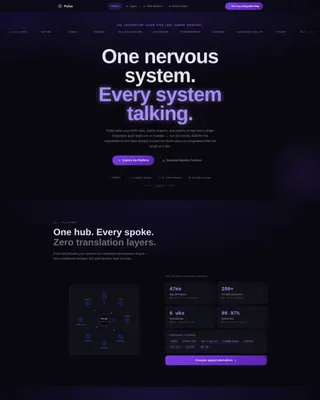 HealthTech Startup Professional Website Template