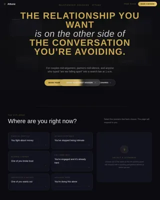 Coach & Mentor Appointment Booking Website Template