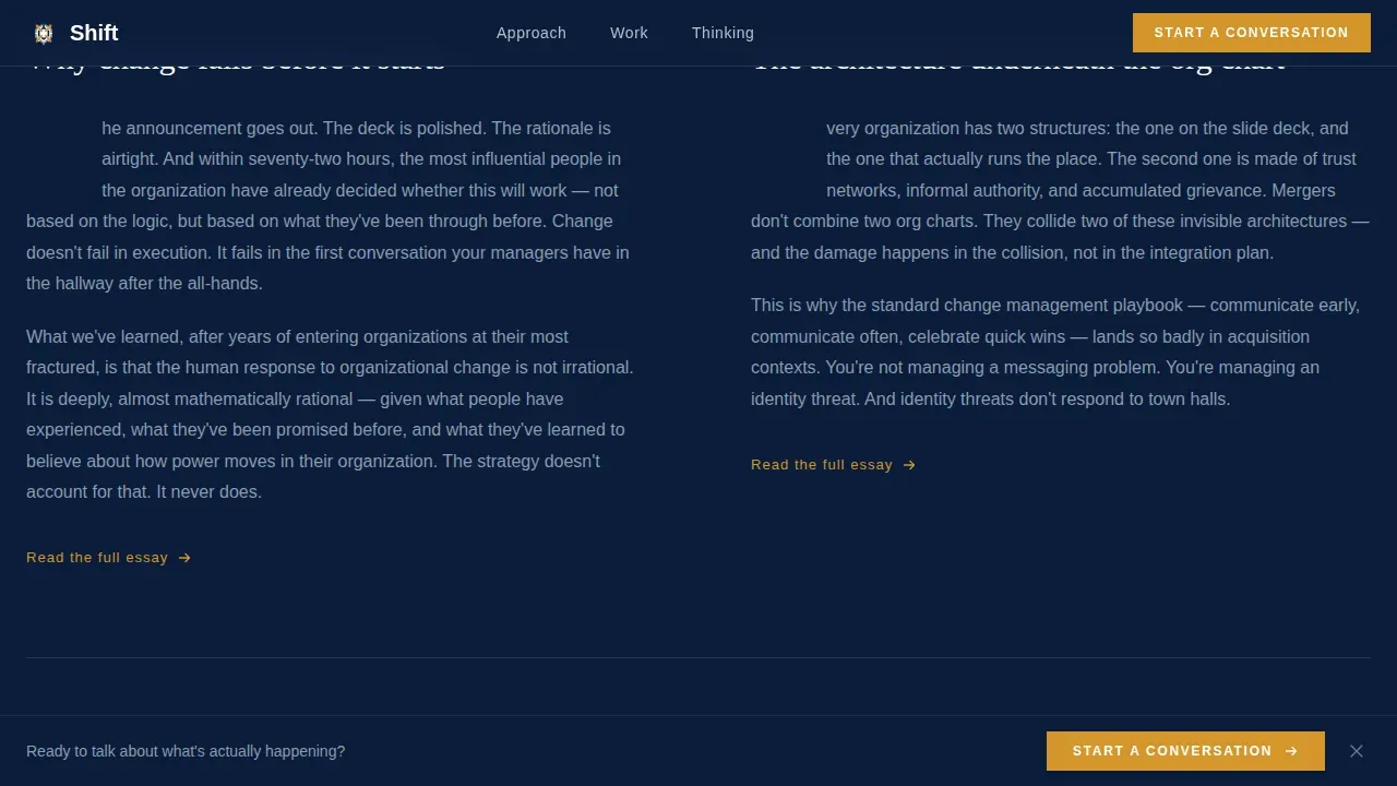Advanced Consulting & Advisory Reviews & Social Proof Website Template