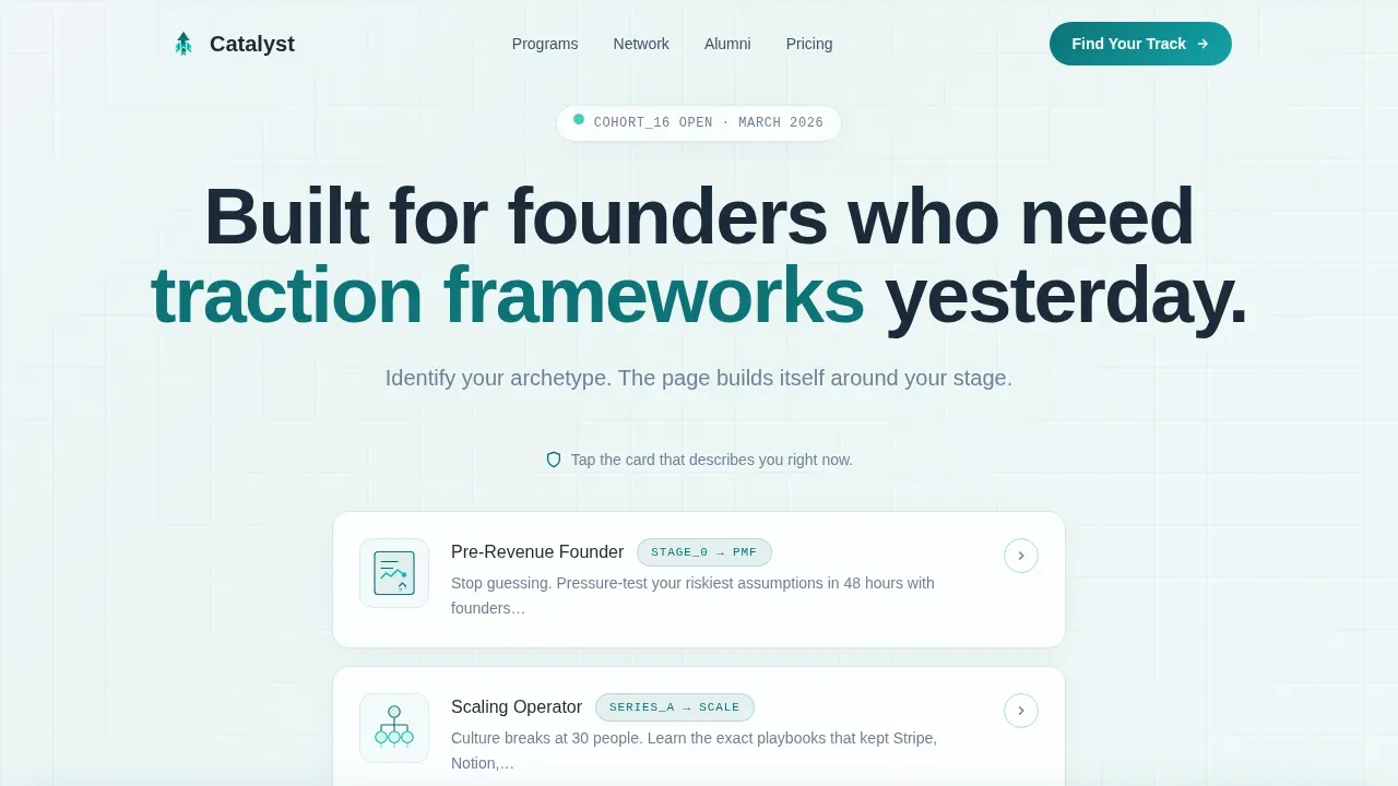 Elite Startup Accelerator | Free Website Template | Rocket