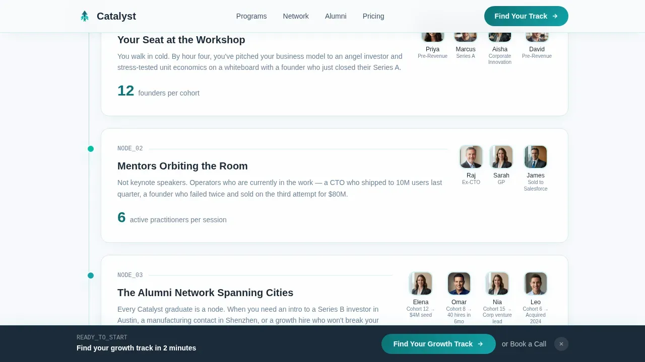 Elite Startup Accelerator | Free Website Template | Rocket