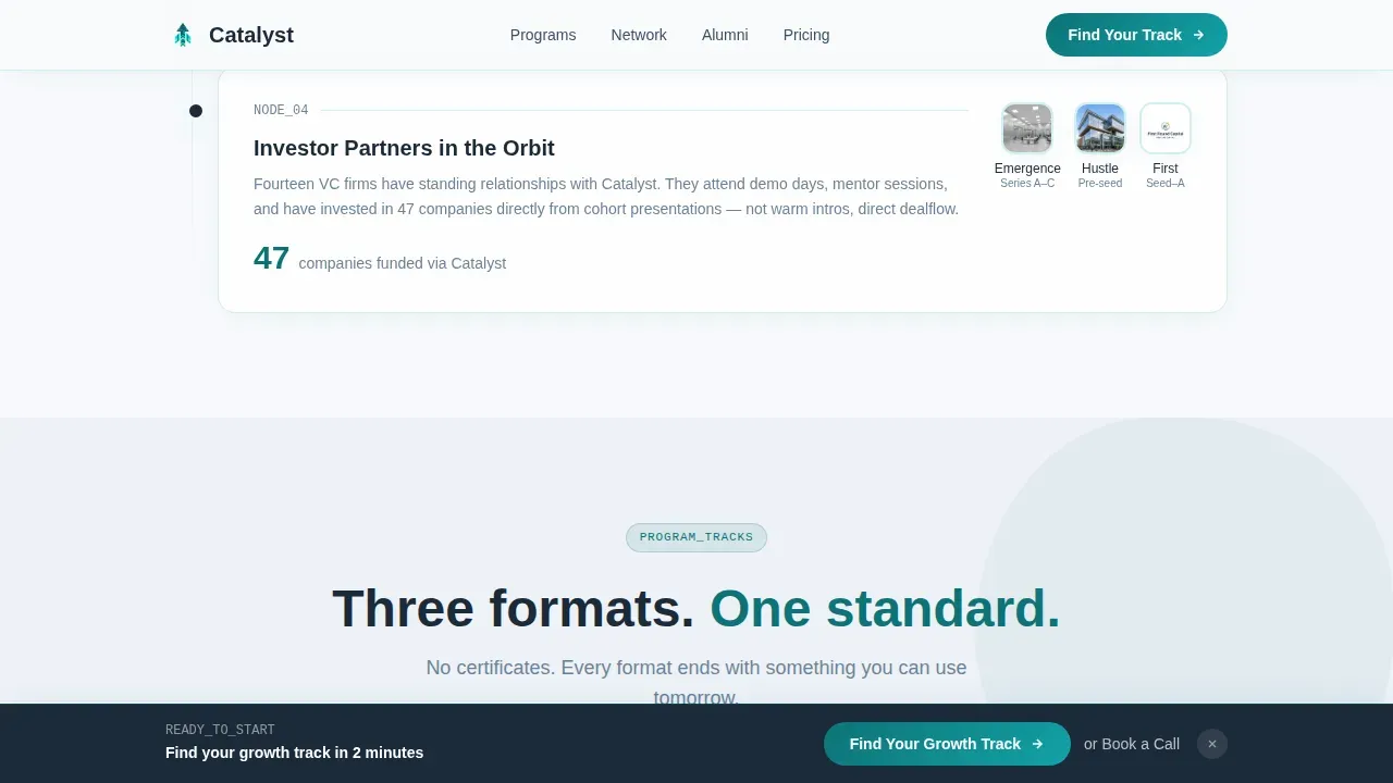 Elite Startup Accelerator | Free Website Template | Rocket