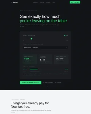 Smart Student HSA Savings Landing Page Template