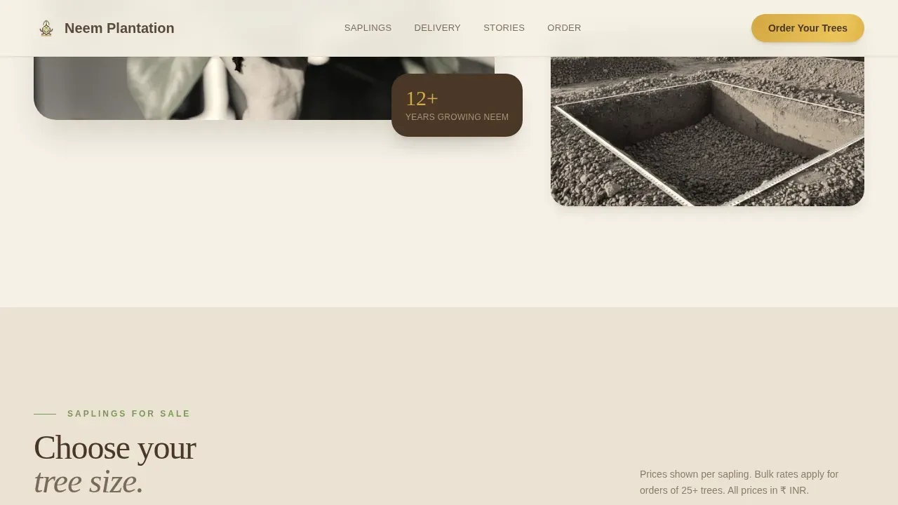 Specialty Farming Reviews Website Template