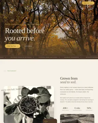 Specialty Farming Reviews Website Template