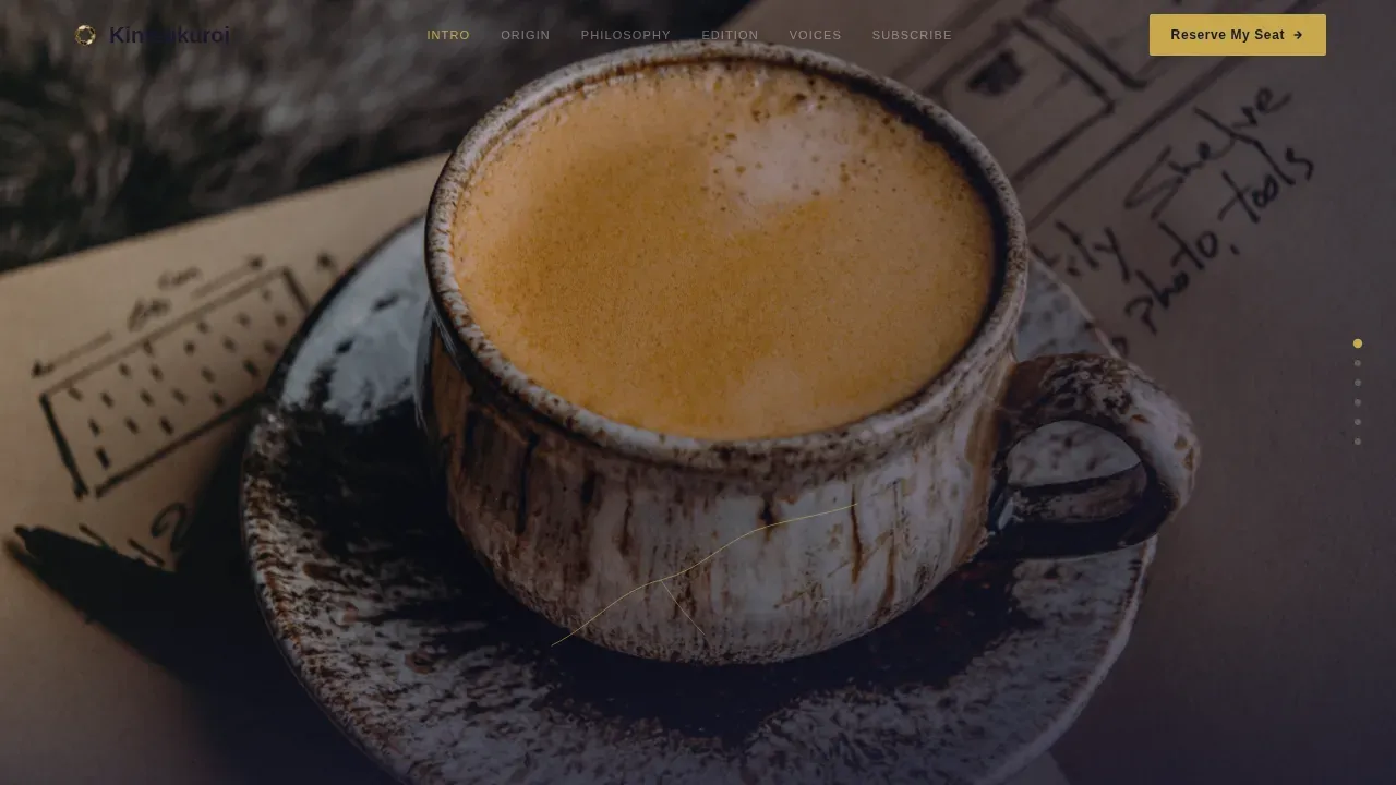 Daily Habit Newsletter Landing Page Template