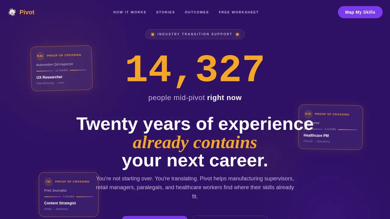 Empowering Career Coaching Landing Page Template
