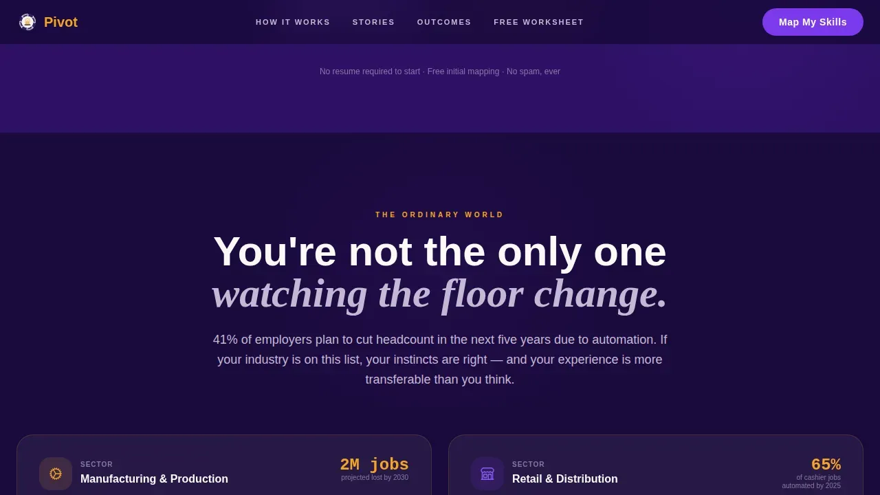 Empowering Career Coaching Landing Page Template