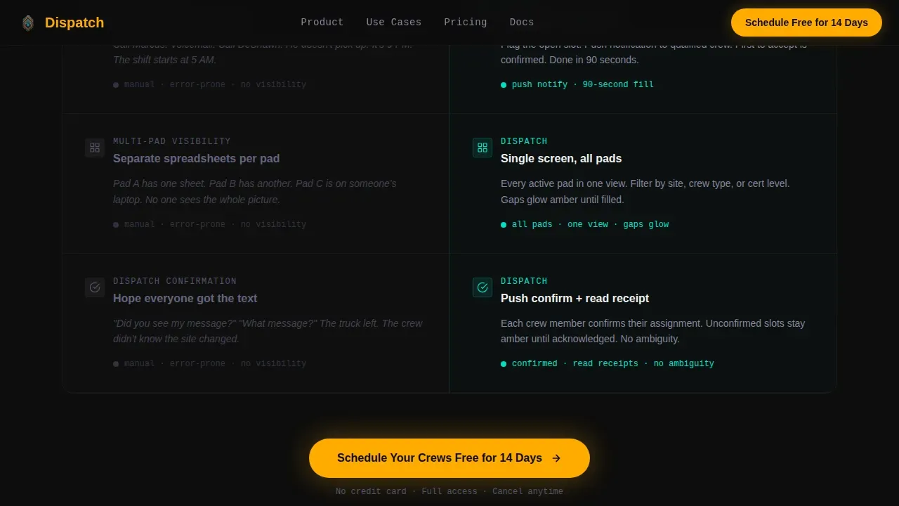 Construction Software & SaaS Comparison Website Template