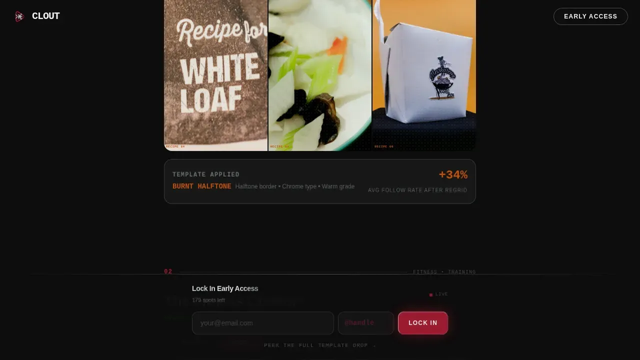 Scroll-Stopping TikTok Cover Photo Landing Page Template
