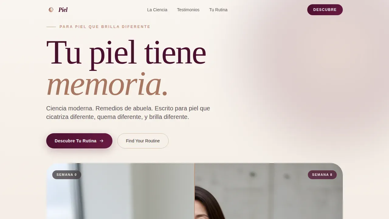 Rich Skin Wellness Blog | Free Website Template | Rocket