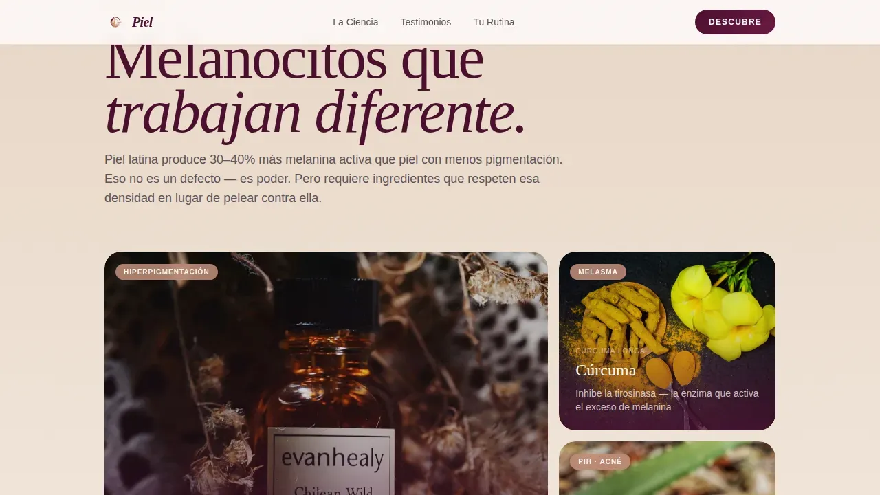 Rich Skin Wellness Blog | Free Website Template | Rocket