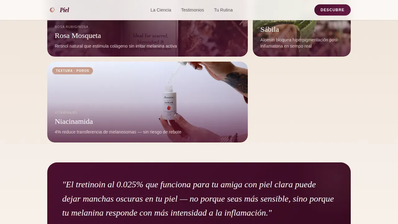 Rich Skin Wellness Blog | Free Website Template | Rocket