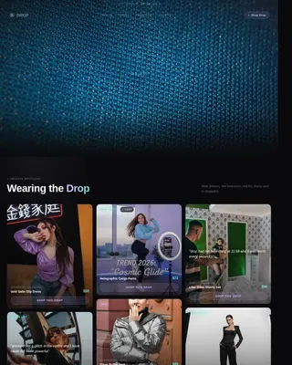 Fashion Brand & Label Professional Website Template