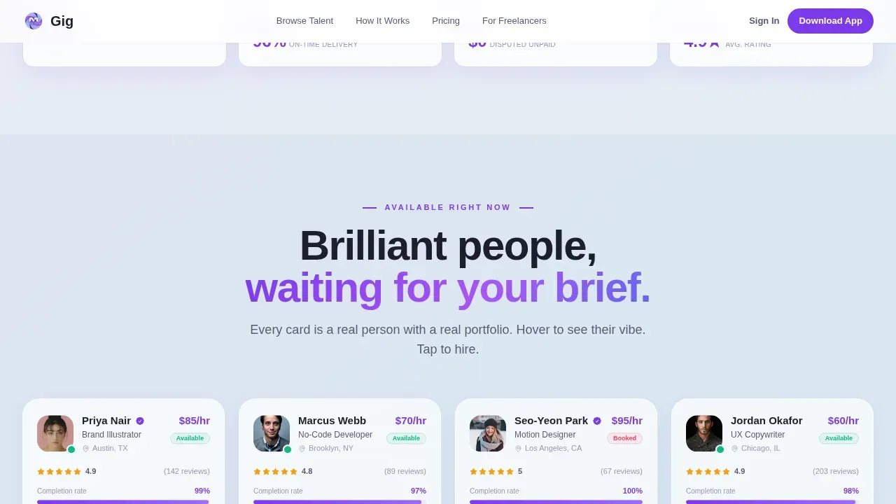 Consumer App & Platform Careers Website Template