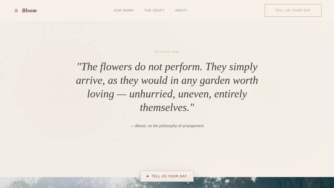 Woodland Wedding Professional Website Template