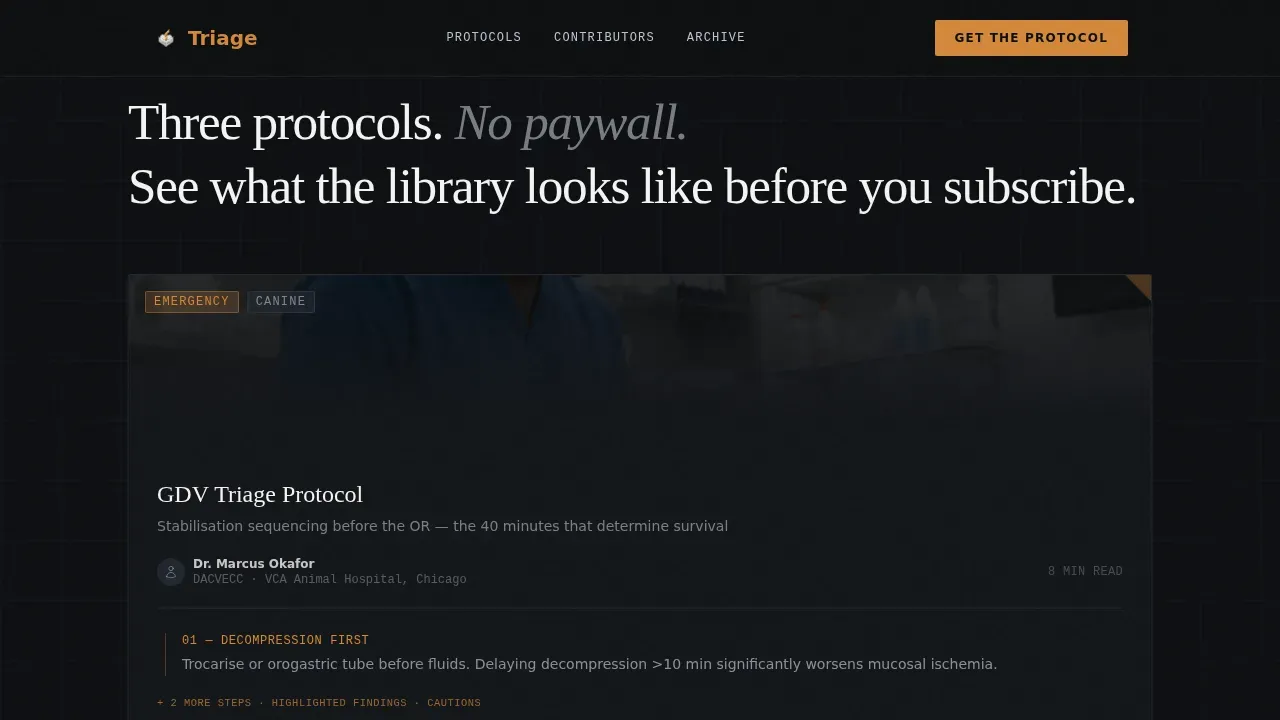 Veterinary Blog & Media Reviews Website Template