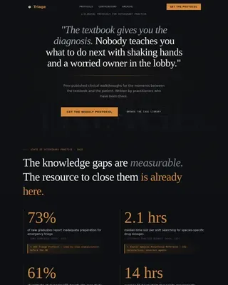 Veterinary Blog & Media Reviews Website Template