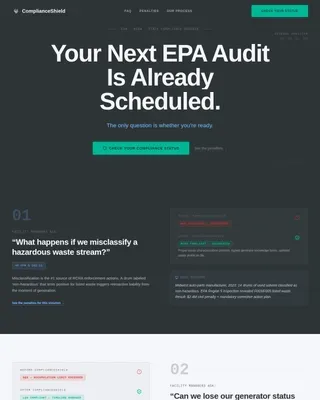 Environmental Consulting Directory Website Template