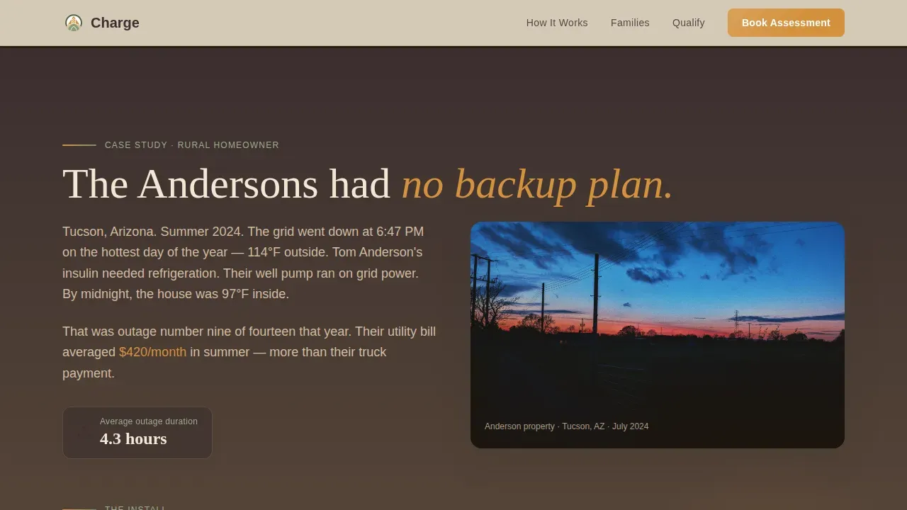 Solar & Energy Installation Booking Website Template