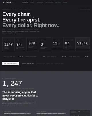 Salon & Spa Software Booking Website Template