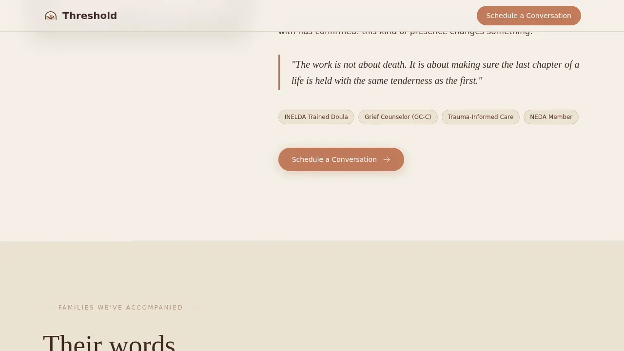 Funeral Booking Website Template