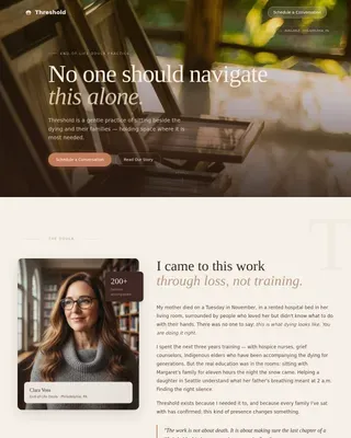 Funeral Booking Website Template