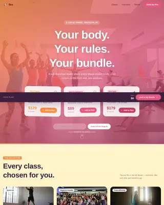 LGBTQ+-Owned Business Portfolio & Case Study Website Template