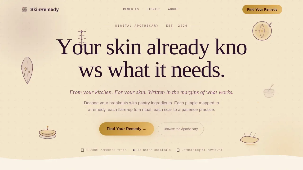 Inclusive Beauty & Skincare Professional Website Template
