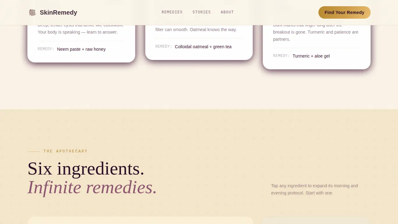 Inclusive Beauty & Skincare Professional Website Template