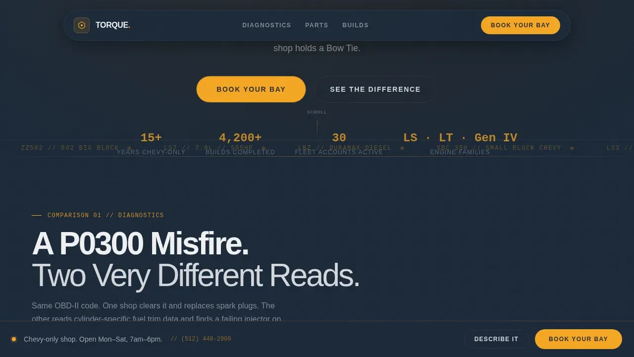 Expert Automotive Specialist | Free Website Template | Rocket