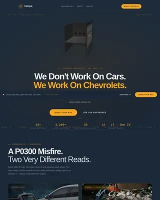 Expert Automotive Specialist | Free Website Template | Rocket