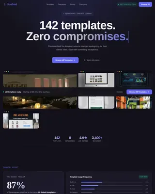 Premium Template Marketplace | Free Website Template | Rocket