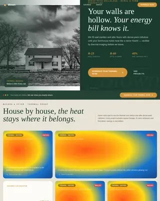Expert Thermal Service Landing Page Template