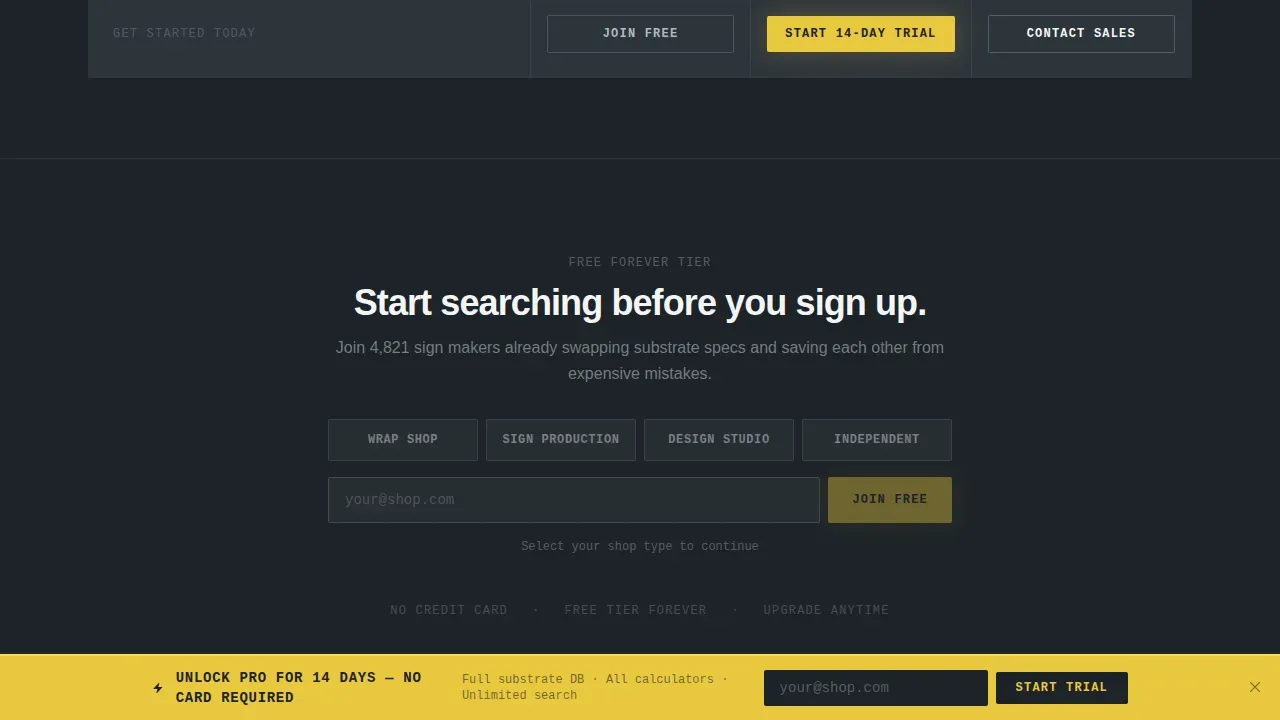 Interactive Forum Comparison Landing Page Template