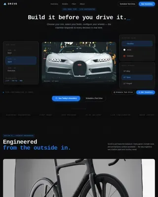 Precision Auto Dealership | Free Website Template | Rocket